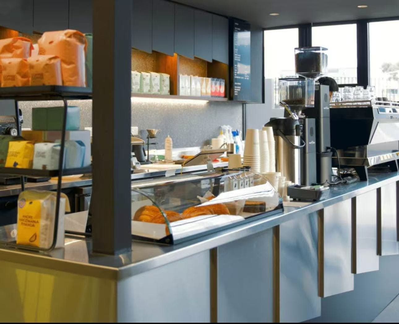 Modern Café in High-Traffic Car Wash – Phillip